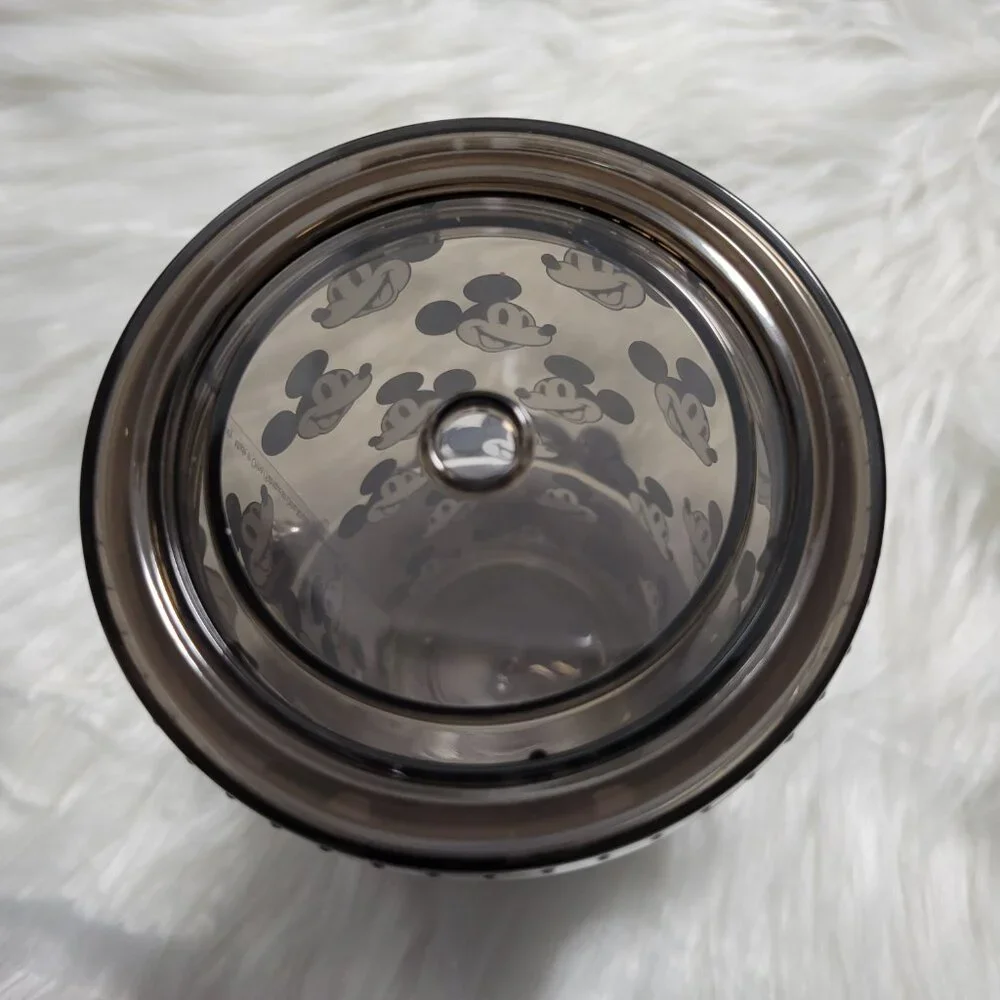 Disney Mickey Mouse Black & White Tumbler with Holder